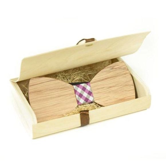Gorgeous Wood Bowtie Modgoo Burberry father day - Picture 4 of 6